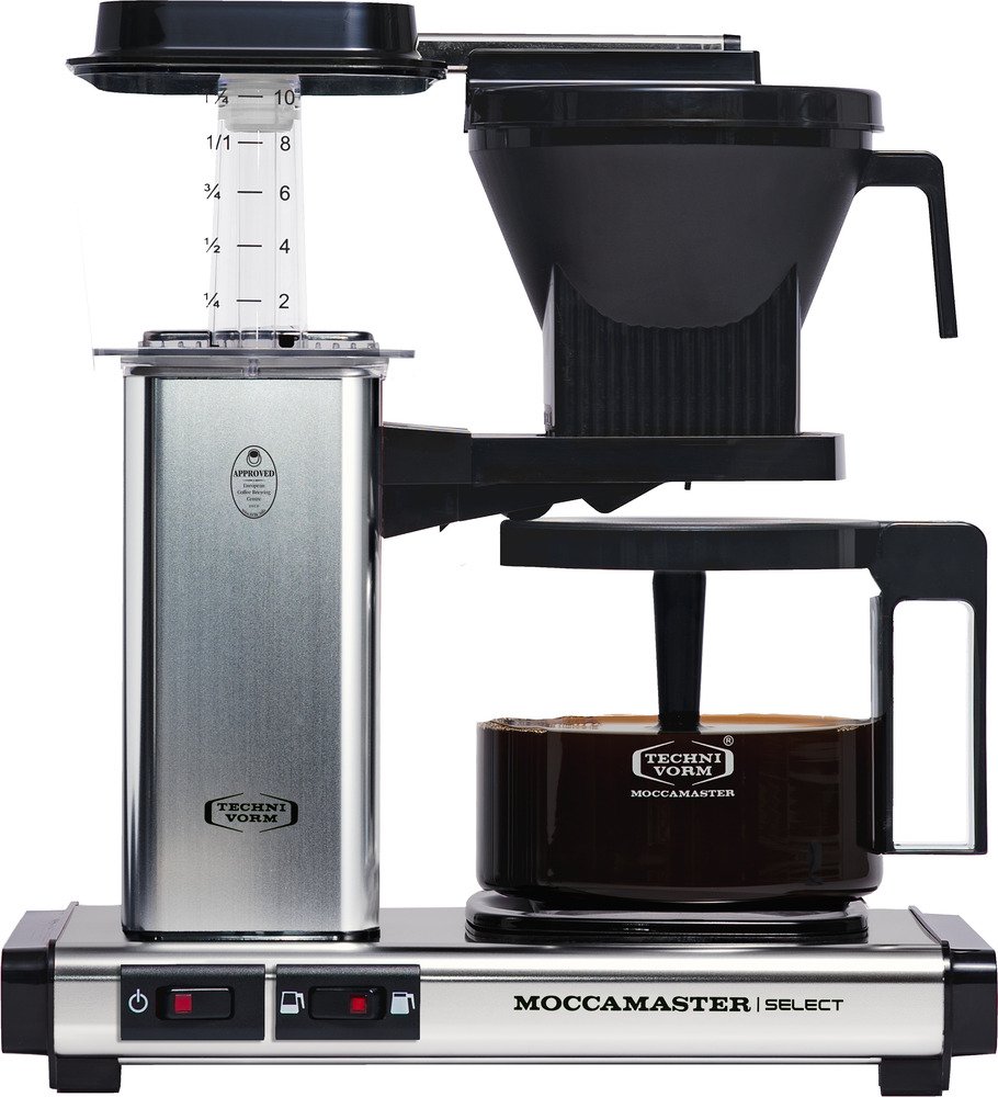 Art & Craft Moccamaster KBG Select Polished Silver |  | 8712072539709 aanbieding