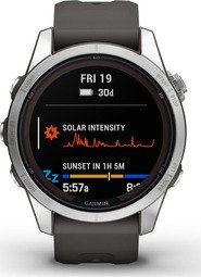 Garmin Fenix 7S Pro Solar Edition + HRM-Fit