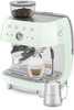 Smeg Espresso Vert pastel EGF03PGEU - 10
