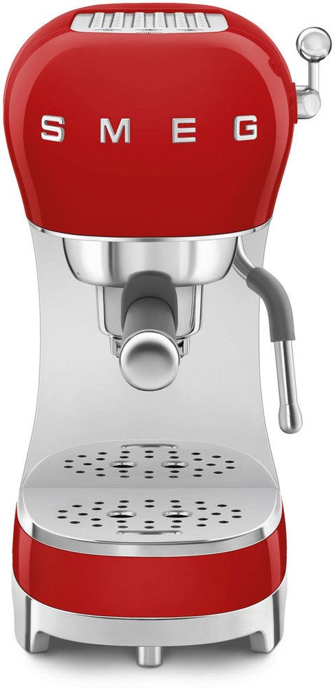 SMEG ECF02RDEU - Handmatige espressomachine - Rood - Stoompijp