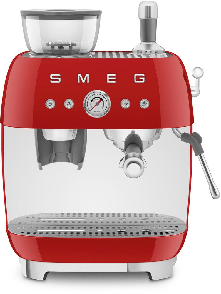 Art & Craft Smeg Espresso Rood EGF03RDEU |  | 8017709329822 aanbieding