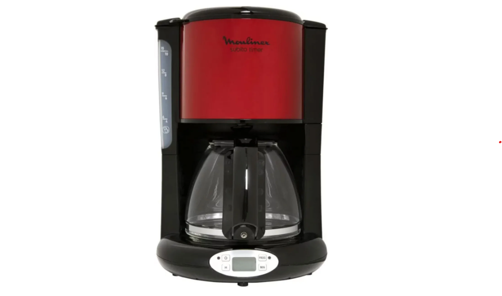 Moulinex Koffiezet Subito 3 Rood FG362D10 | Art & Craft
