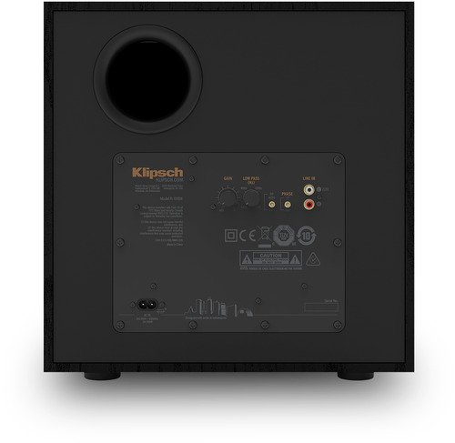 Klipsch R-101SW - Zwart (per stuk) - 4