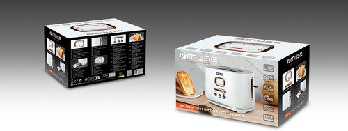 Muse Grille-pain MS-130 W - 4
