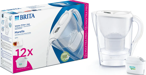 Brita Marella Blanc + 12 MxPro - 1