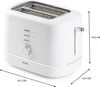 Domo Grille-pain Blanc DO964T - 15