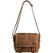 Dörr Kapstadt Leather Photo Bag Small Wide Cognac - 3