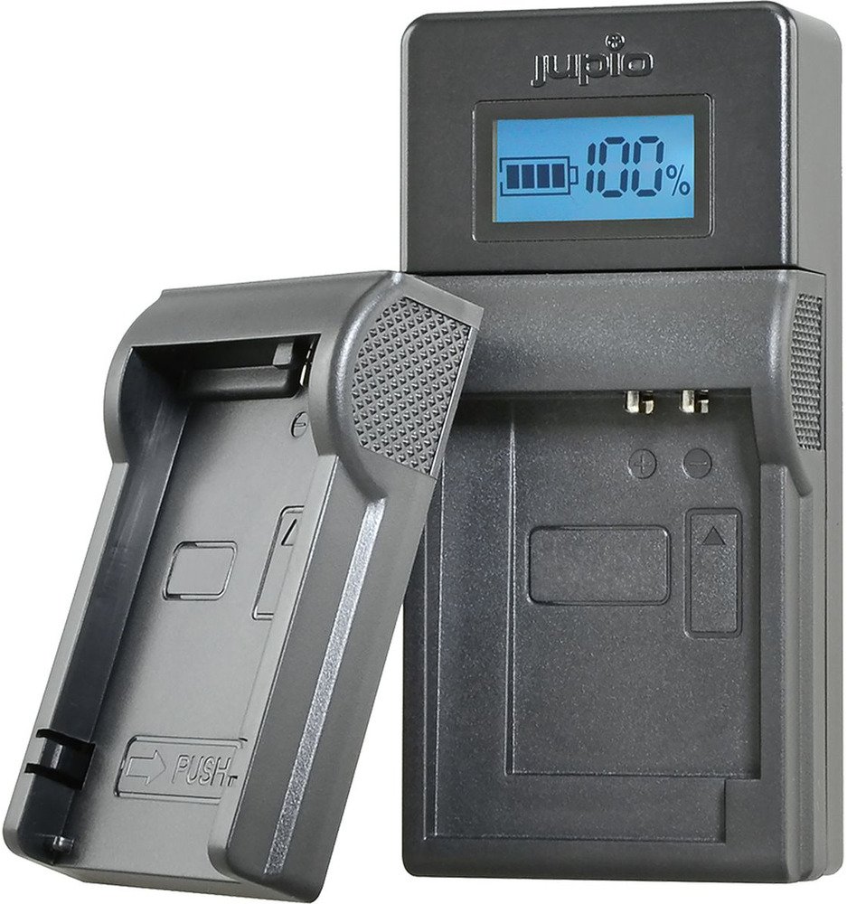 Jupio USB Brand Charger Kit voor JVC/Samsung/Sony 7.2V-8.4V accu