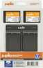 Jupio Value Pack: 2 x Battery BLX-1 + USB Dual Charger - 1