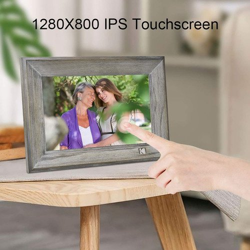 Kodak 10 inch WiFi Wood Grey Digital Photo Frame - 5