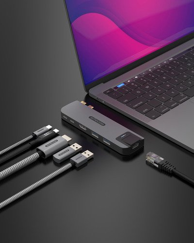 Sitecom AC-1001 Multiport Hub for MacBook Air - 6