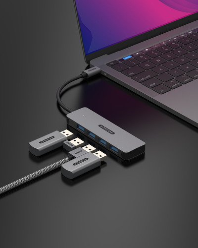 Sitecom CN-5009 USB-C To 4 x USB-A Hub - 4