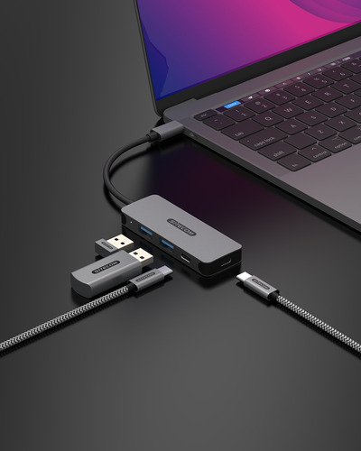 Sitecom CN-5010 USB-C To 2 x USB-A + 2 x USB-C Hub - 4