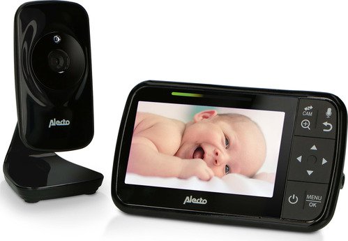 Alecto Video Babyphone Groen-Wit DVM149-0