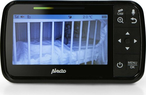 Alecto Video Babyphone Groen-Wit DVM149-3