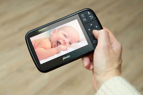 Alecto Video Babyphone Groen-Wit DVM149-9