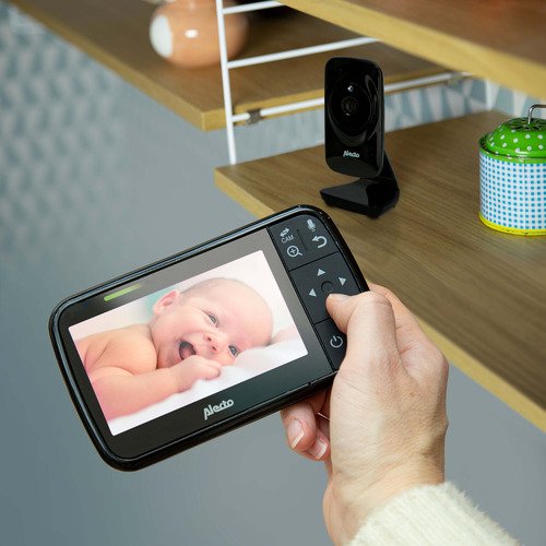 Alecto Video Babyphone Groen-Wit DVM149-14