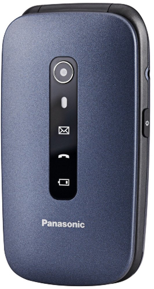 Panasonic KX-TU550, Clamshell, 7,11 cm (2.8"), 1,2 MP, Bluetooth, 1400 mAh, Blauw