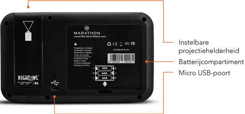 Marathon Digitale Klok Las Vegas - 5