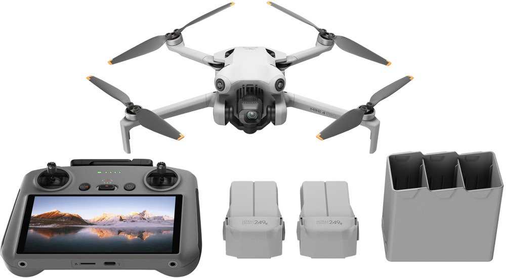 DJI Mini 4 Pro Fly More Combo + Smart Controller