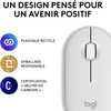 Logitech Pebble 2 M350S Blanc - 10