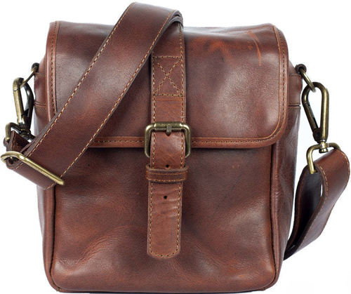 Bronkey Berlin Camera Bag Full Leather Cognac-0