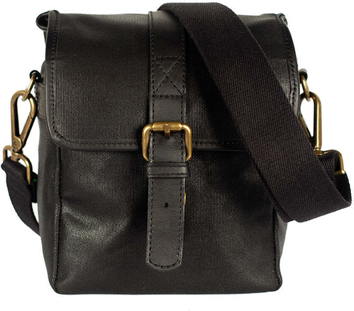 Bronkey Berlin Camera Bag Waxed Canvas Black-0