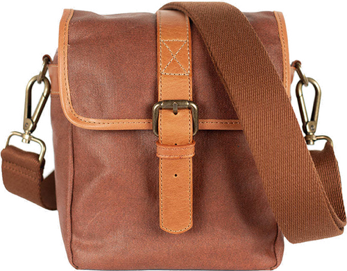 Bronkey Berlin Camera Bag Waxed Canvas Coffee-0