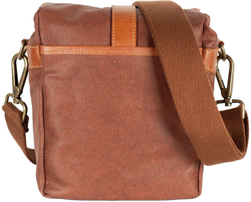 Bronkey Berlin Camera Bag Waxed Canvas Coffee-1