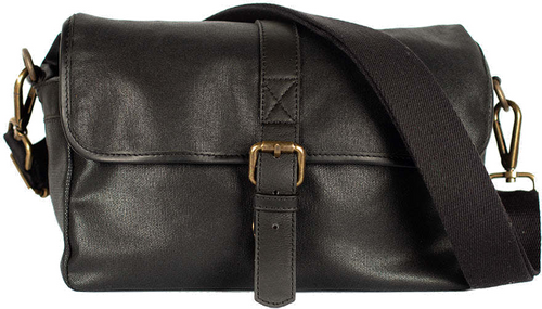 Bronkey Paris Camera Bag Waxed Canvas Black-0