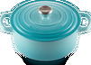 Le Creuset Gietijzeren Ronde Braadpan Caribbean Blue 26cm-1