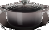 Le Creuset Gietijzeren Ronde Braadpan Flint 26cm-0