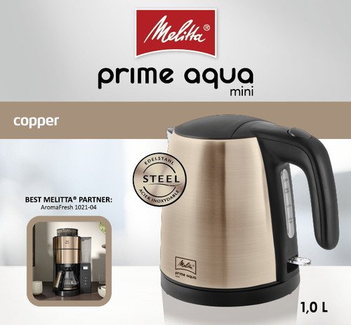 Melitta Bouilloire Prime Aqua Cuivre - 5
