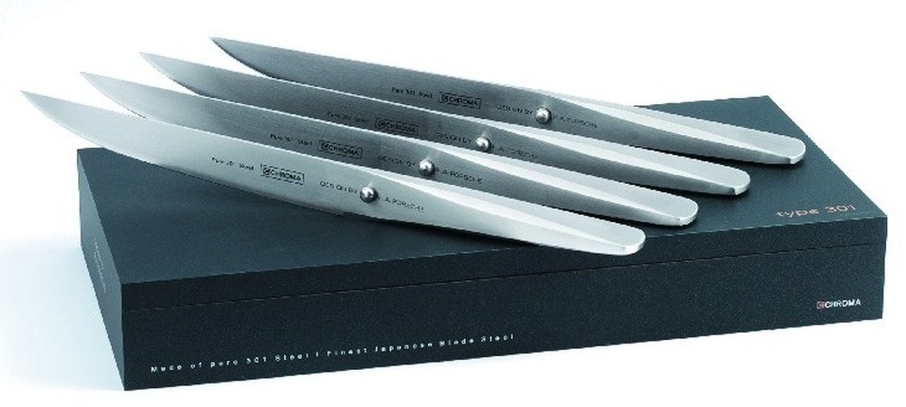 Art & Craft Chroma by Porsche Type 301 Steakmessen, Set van 4 stuks |  | 5019311914659 aanbieding