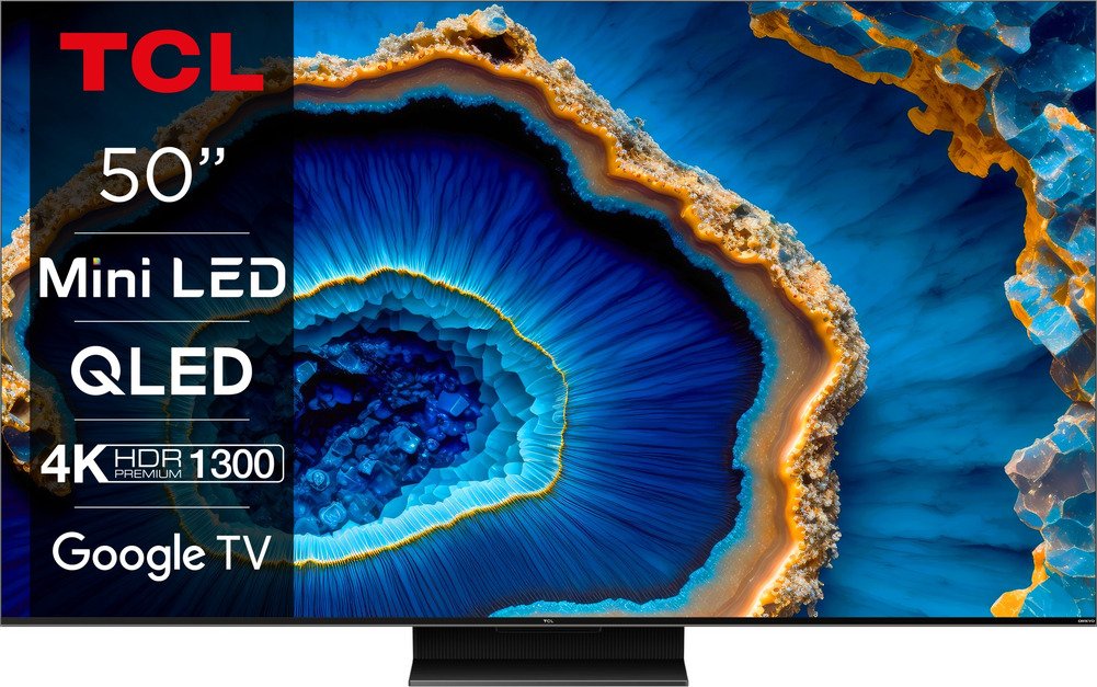 TCL Mini LED 50C803 | Android TV Televisies | Beeld&Geluid - Televisies | 50C803