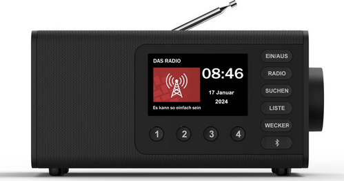 Hama Radio DAB+ DR1001 Zwart - 1