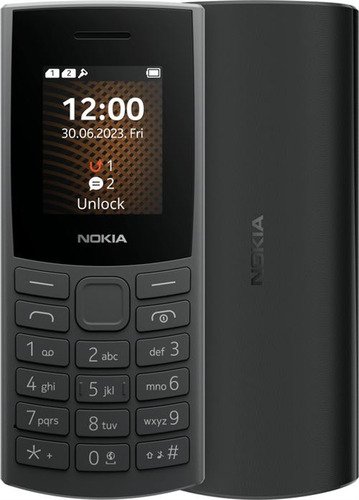 Nokia 105 4G Dual SIM Charcoal-0