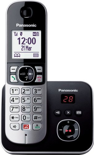 Panasonic DECT Duo KX-TG6862NLB - 3