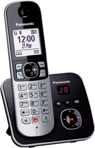 Panasonic DECT Trio KX-TG6863NLB - 4