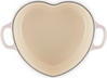 Le Creuset Casserole en fonte coeur Rose - 5