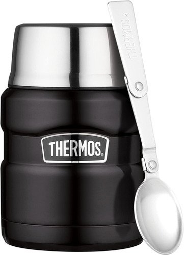 Thermos King Voedseldrager 0,47L - Zwart - 1