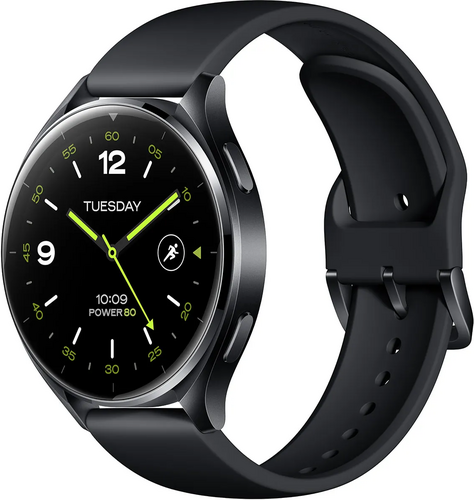 Xiaomi Watch 2 Zwart + Zwart TPU Strap-1