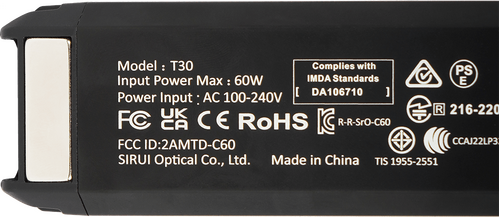 Sirui T30 LED Tubelight Noir - 8