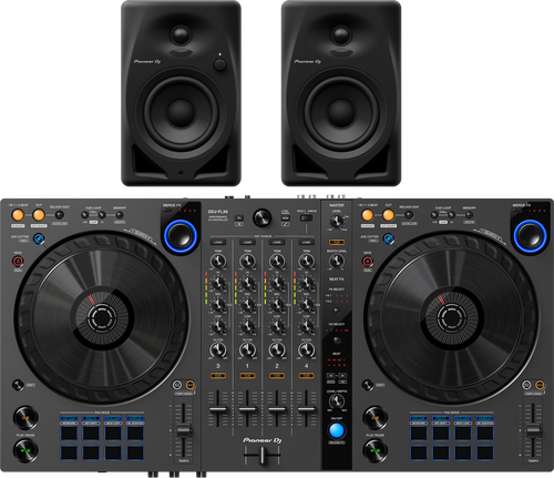Pioneer DJ Controller DDJ-FLX6-GT + DM-40D - 1