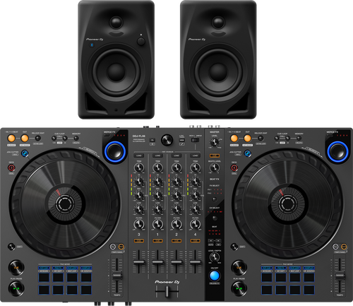 Pioneer DJ Controller DDJ-FLX6-GT + DM-40D-BT - 1