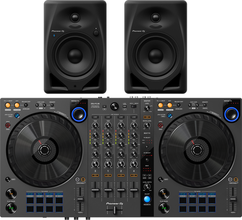 Pioneer DJ Controller DDJ-FLX6-GT + DM-50D-BT - 1