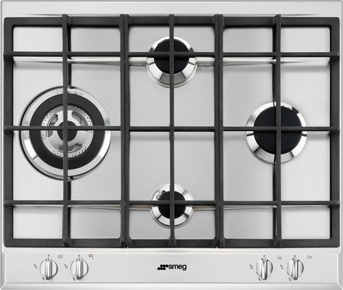 Smeg P261XGH Gaskookplaat 60cm Inox-0