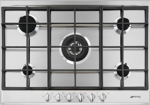 Smeg P272XGH Gaskookplaat 72cm Inox-0