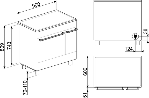 Smeg Fornuis C92IMX2-9