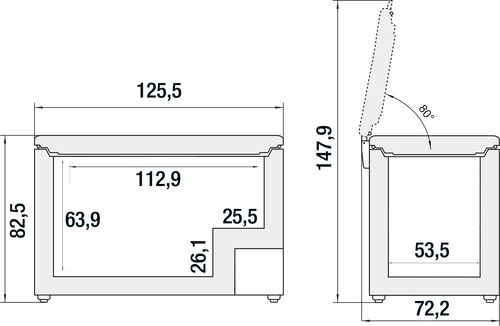 Liebherr Diepvrieskist CFE 2080-26-6